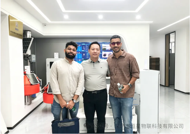沙特Maaden Arabia公司代表团来访恒星物联，共探智慧市政管网监测