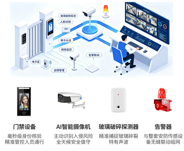 泵房门禁与安防监控系统